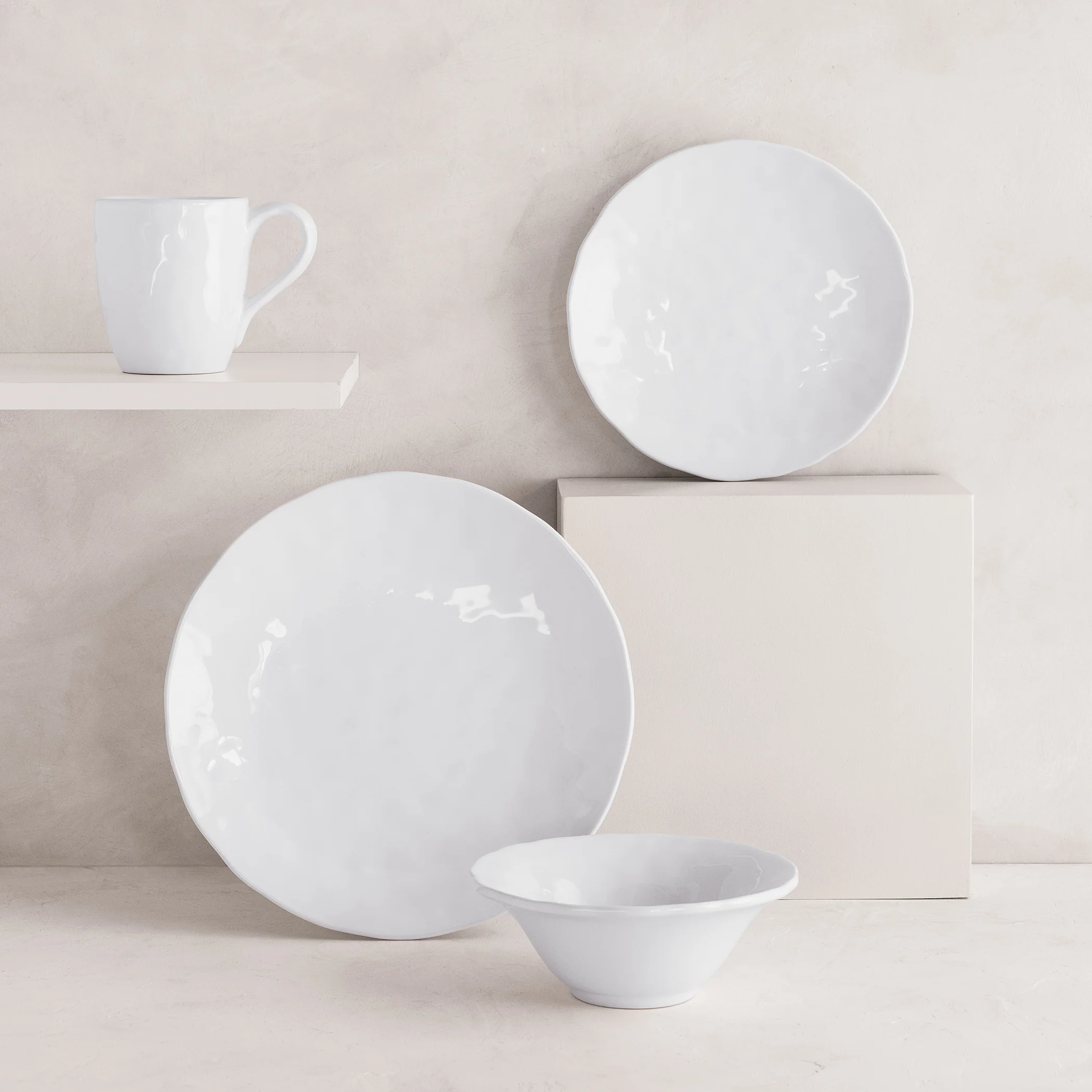 Pebble White Ceramic Mug - Image 5