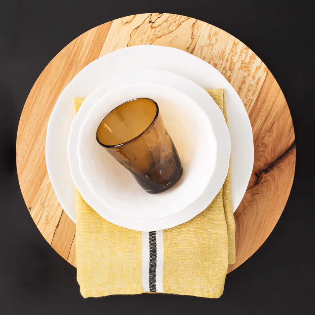 Pebble White Ceramic Soup Bowl - Image 7