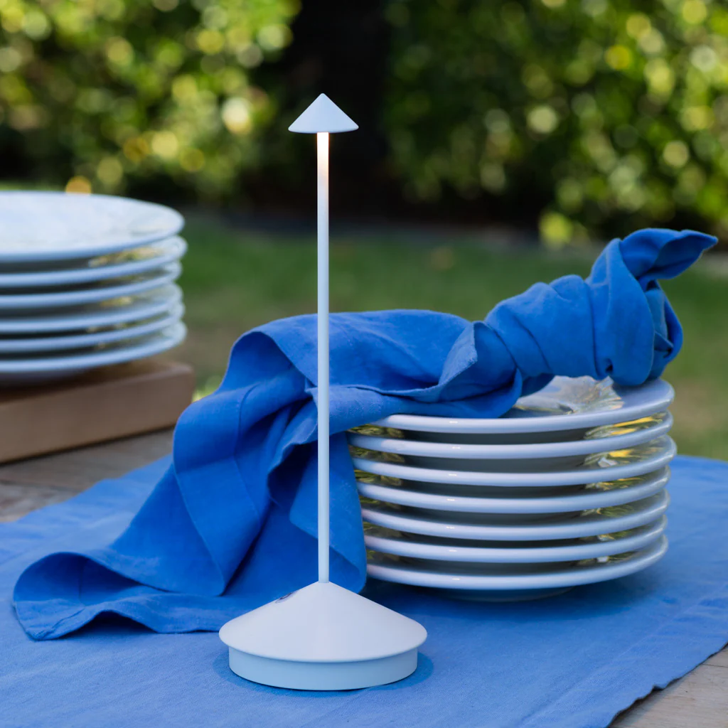 Pina Pro White Indoor/Outdoor Rechargeable LED Lamp - Image 3