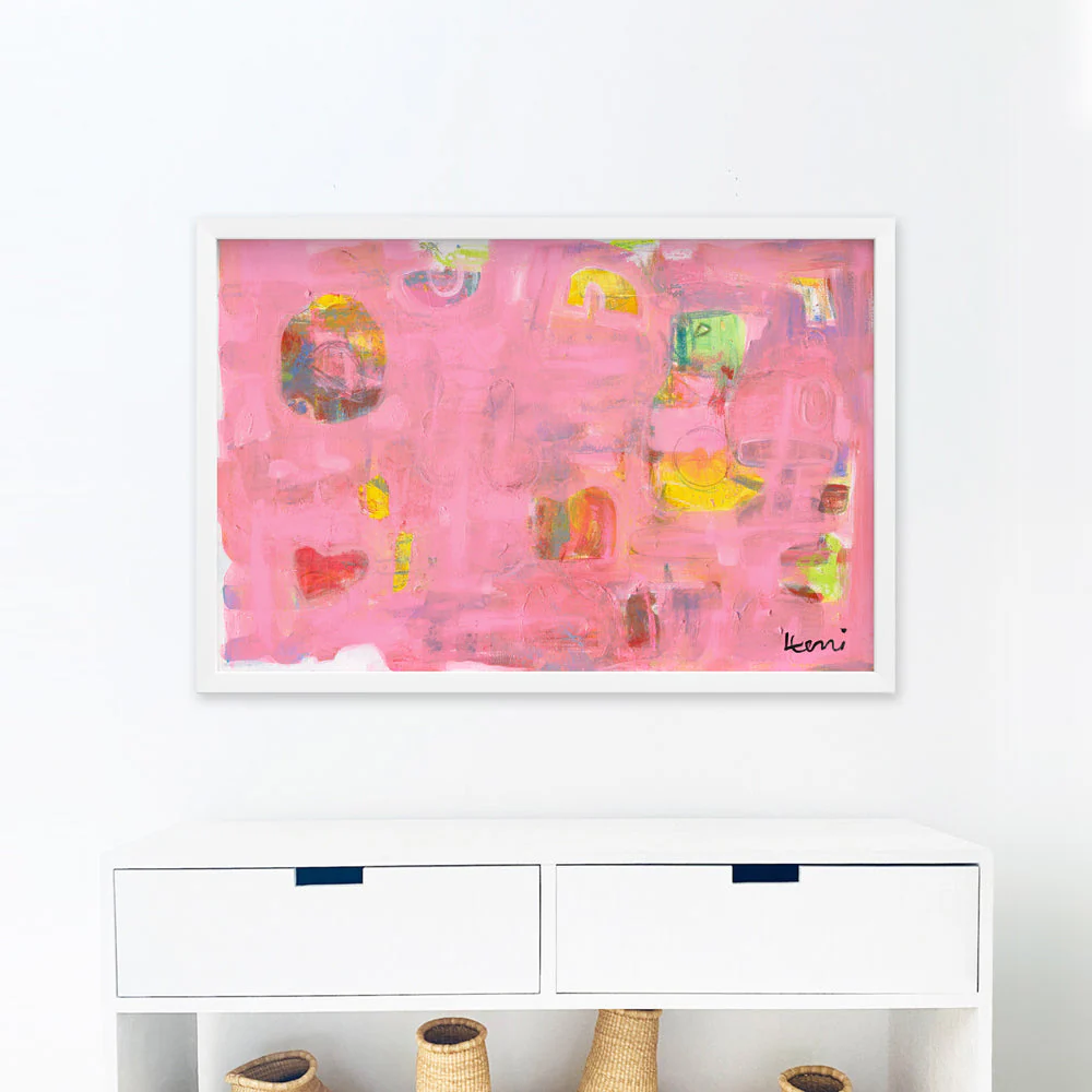 Pinkaholic Art Print by Kerri Rosenthal - Image 5