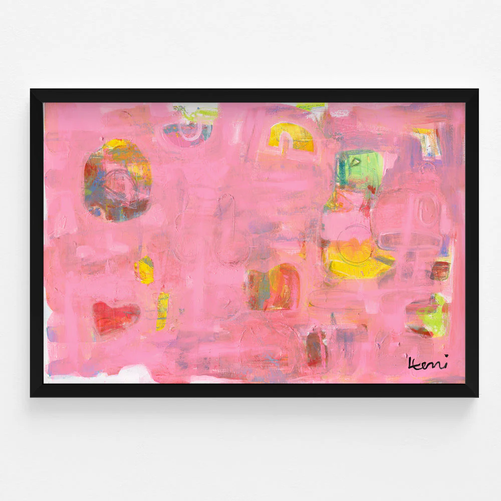 Pinkaholic Art Print by Kerri Rosenthal - Image 6