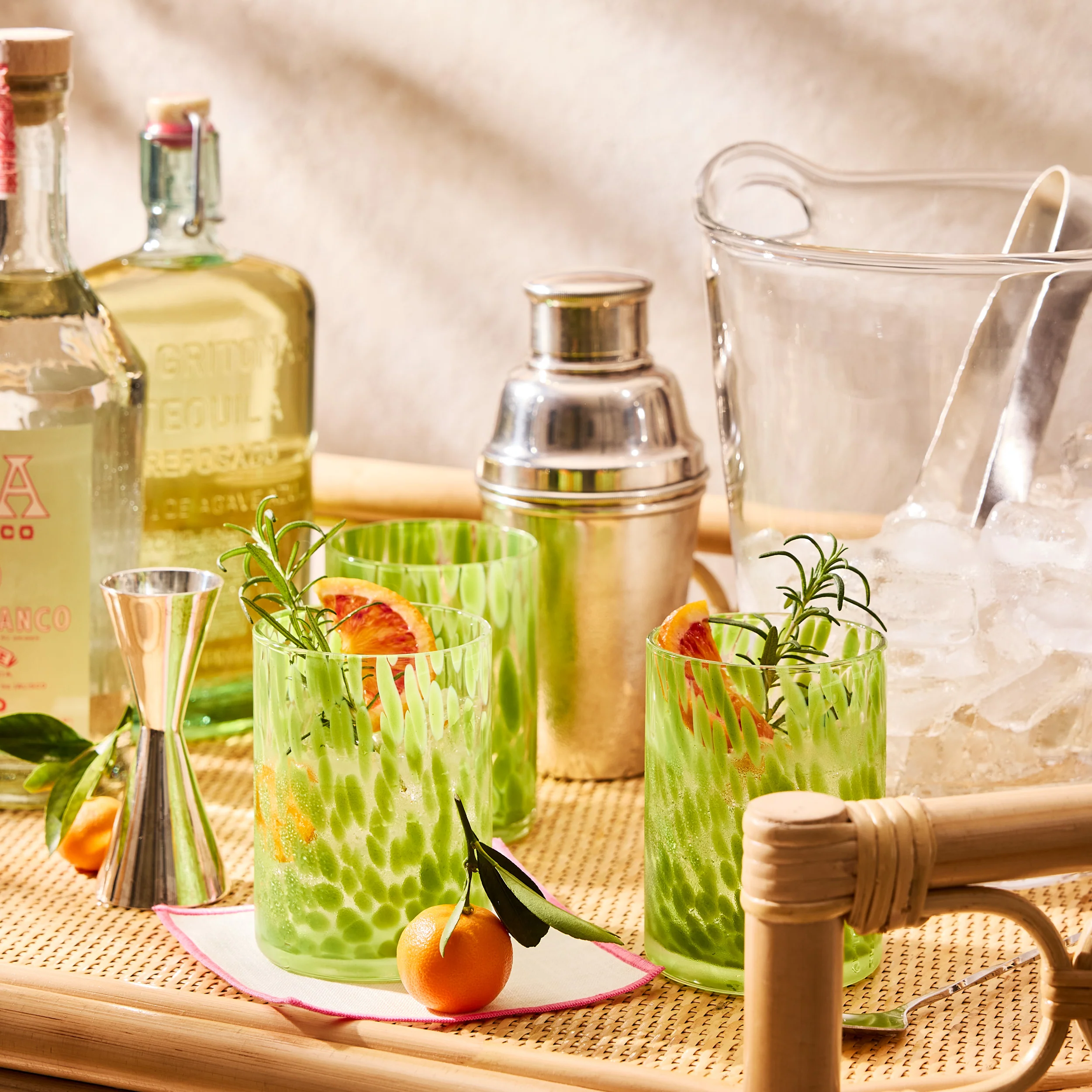 Raelyn Bar Cart, Natural - Image 2