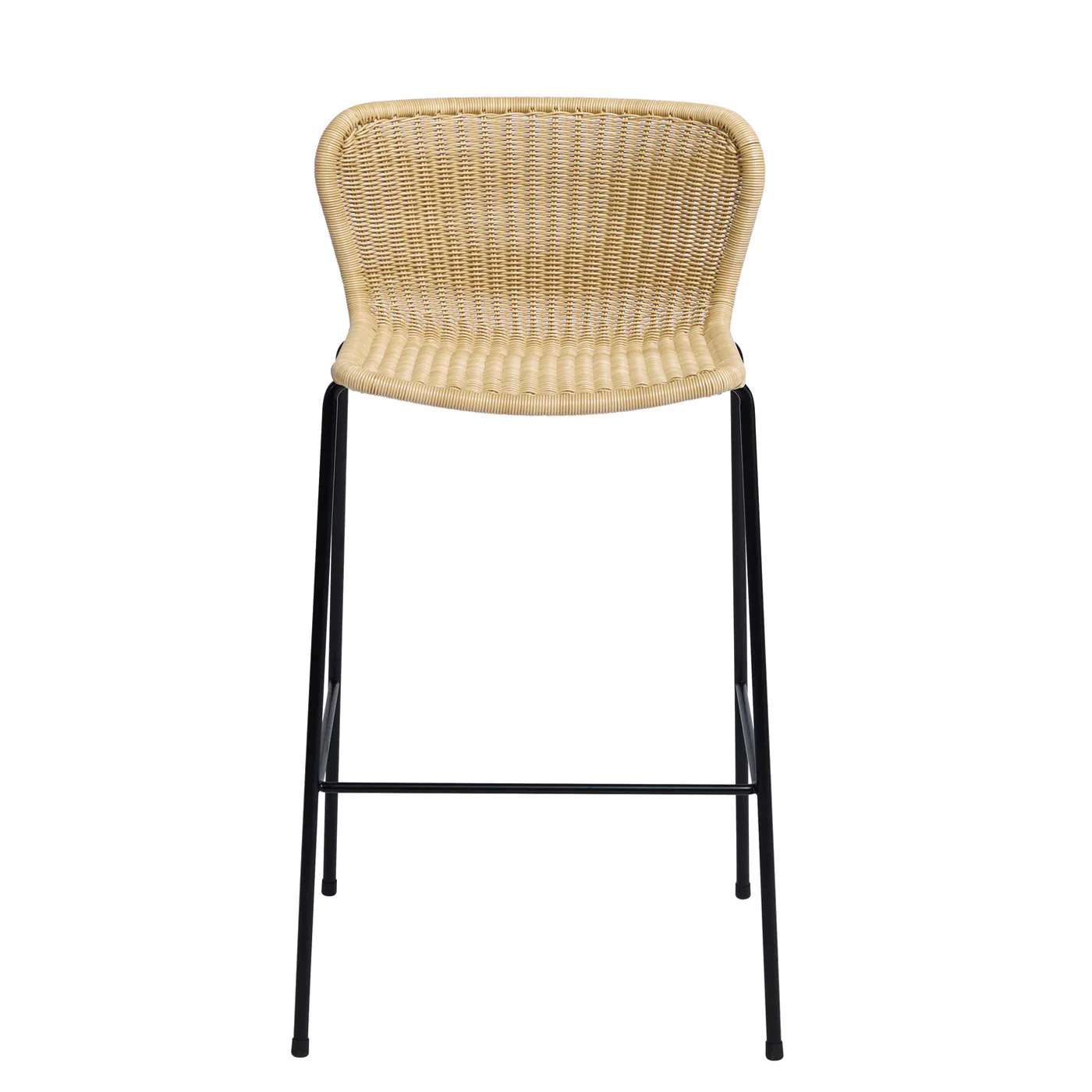 Rattan "Wing" Indoor Counter Stool - Image 4