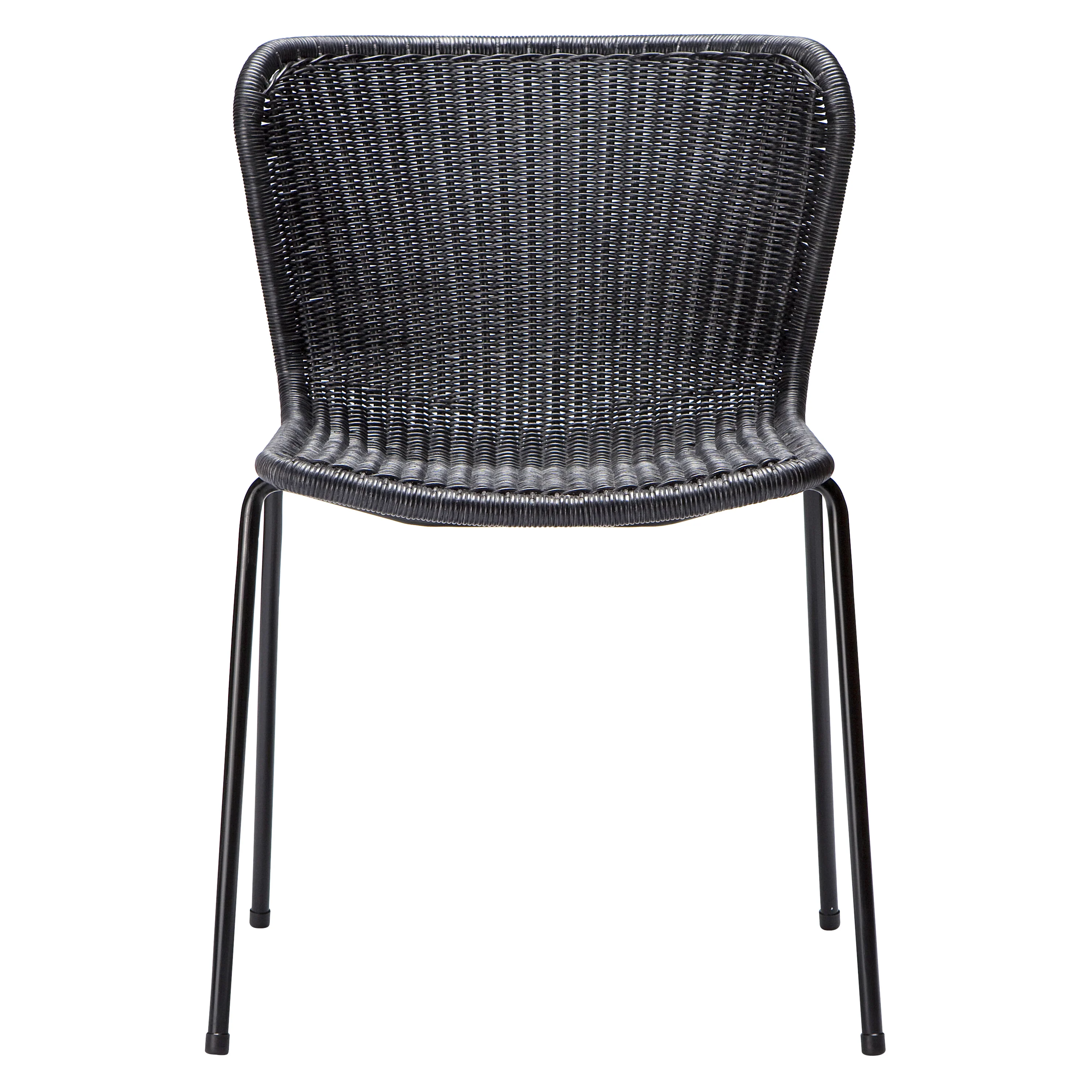 Rattan "Wing" Outdoor Dining Chair - Image 8