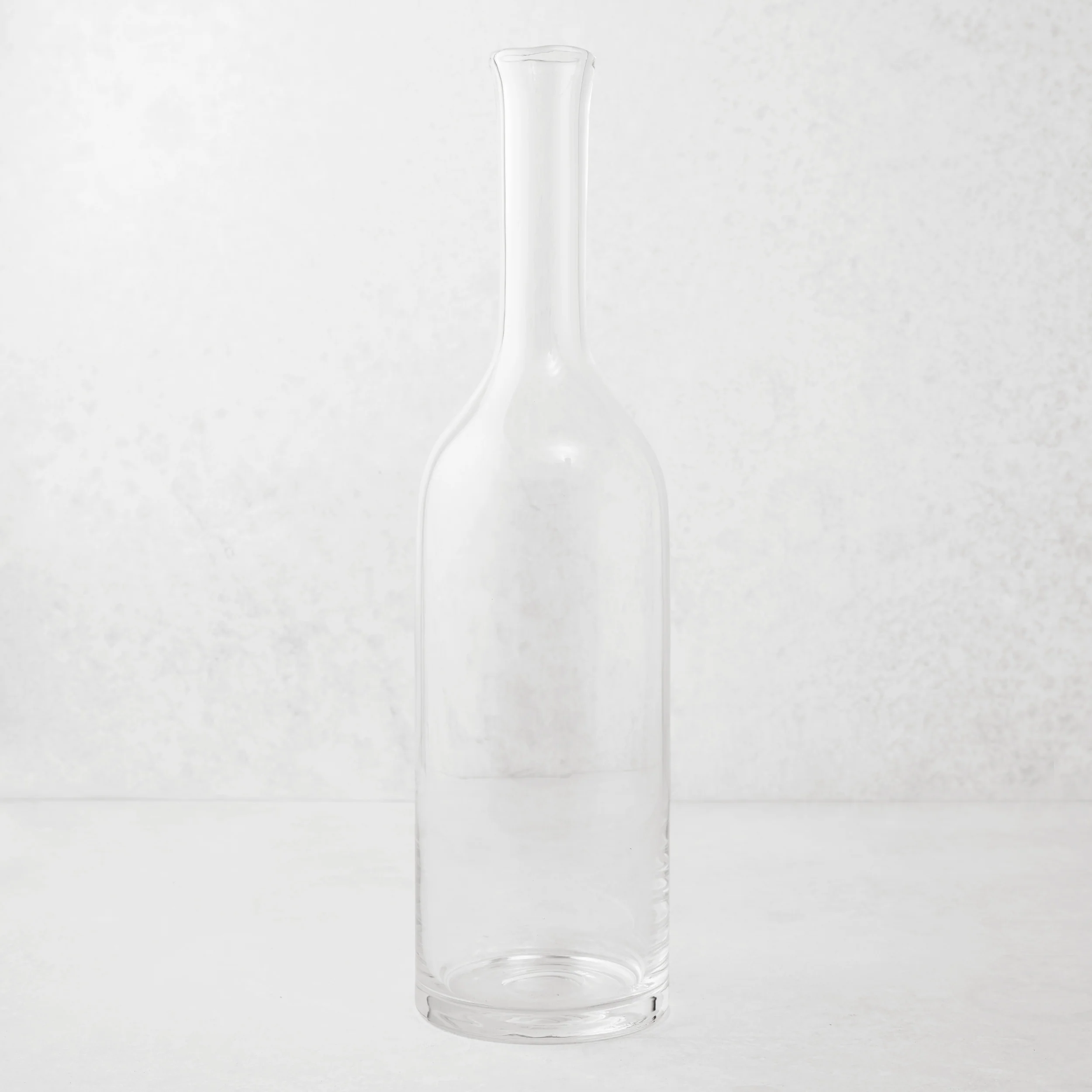 Romeo Scissor-Cut Glass Wine Carafe