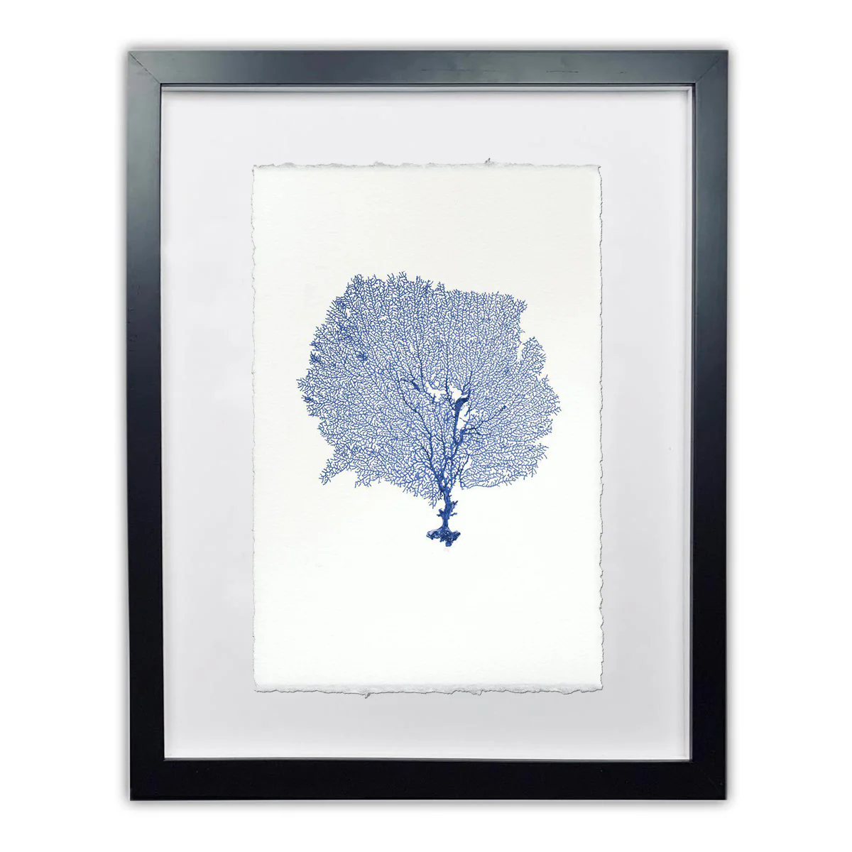 Round Sea Fan Handmade Paper Wall Art Print - Image 6