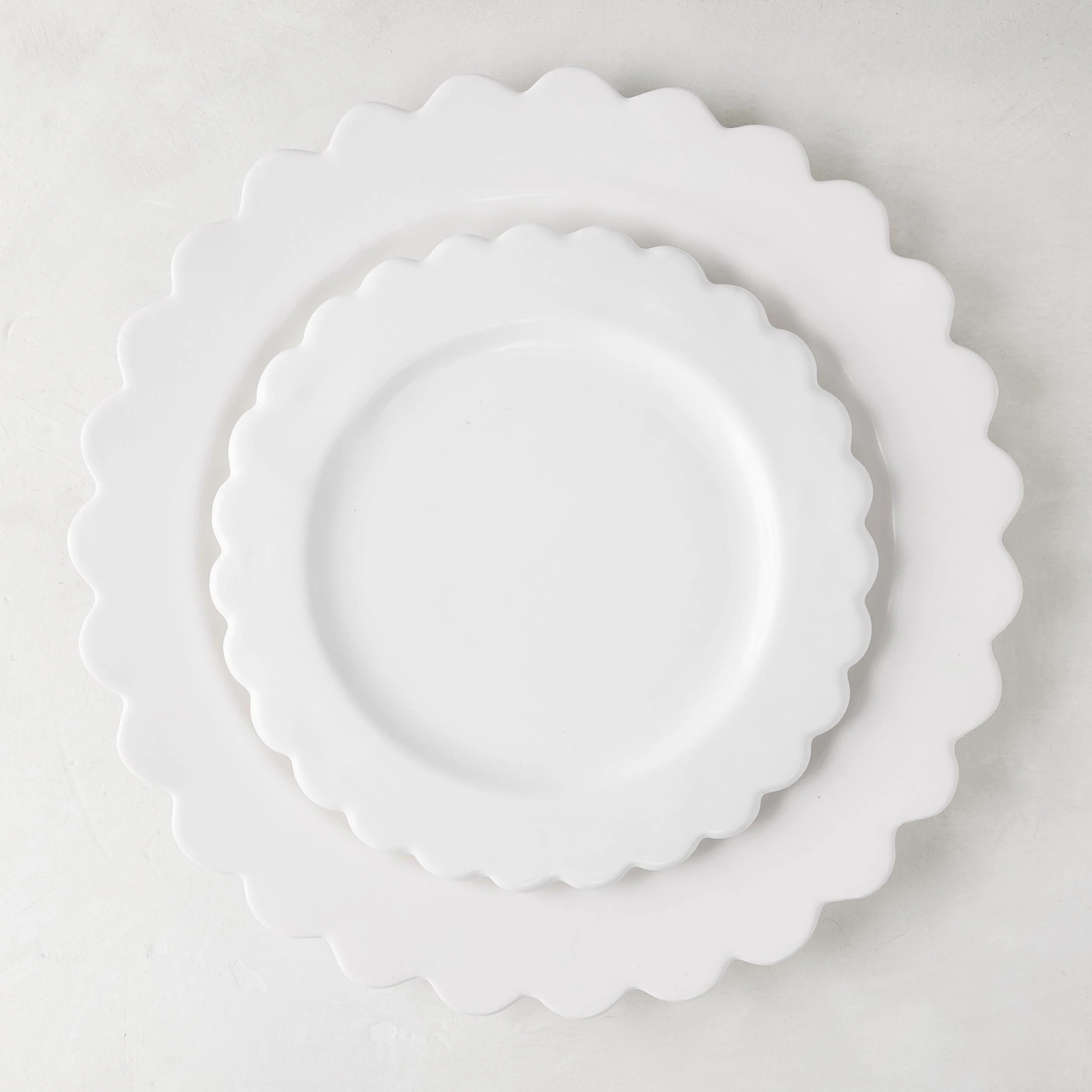 Scalloped Dinner Plate - Image 3