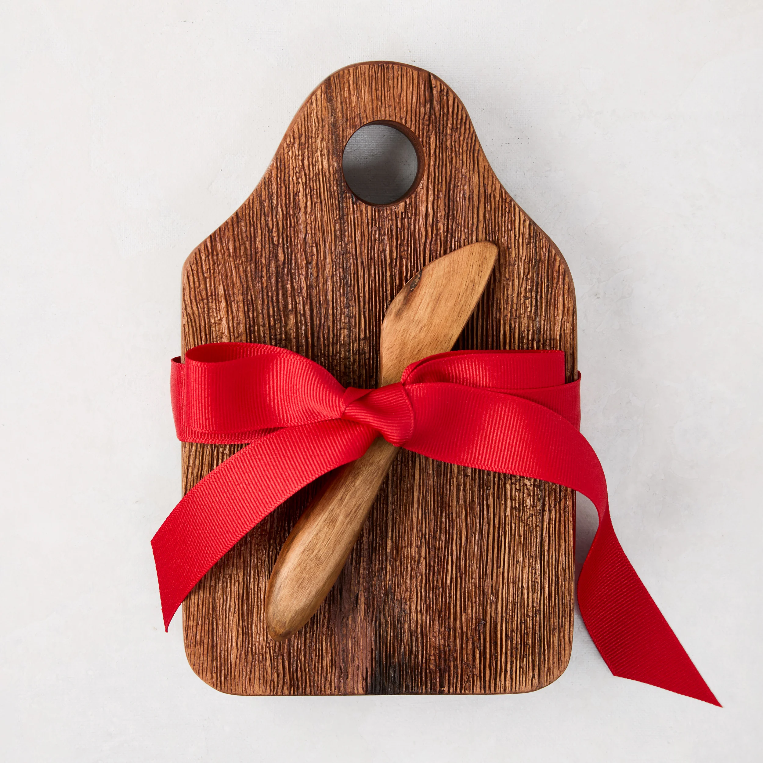Dutch Wood Cheese Board and Spreader - Image 3