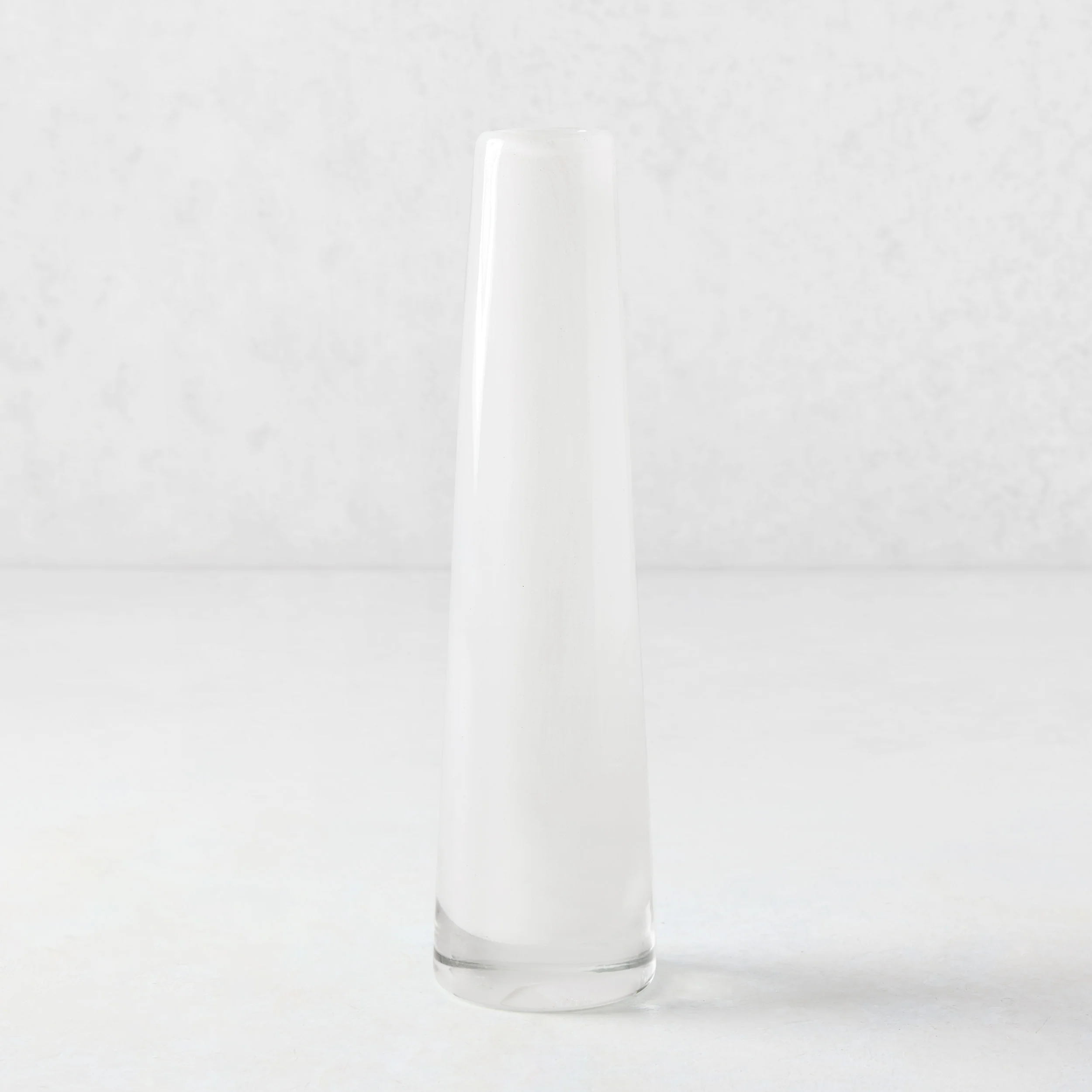 White Solifleur Large Glass Bud Vase - Image 3