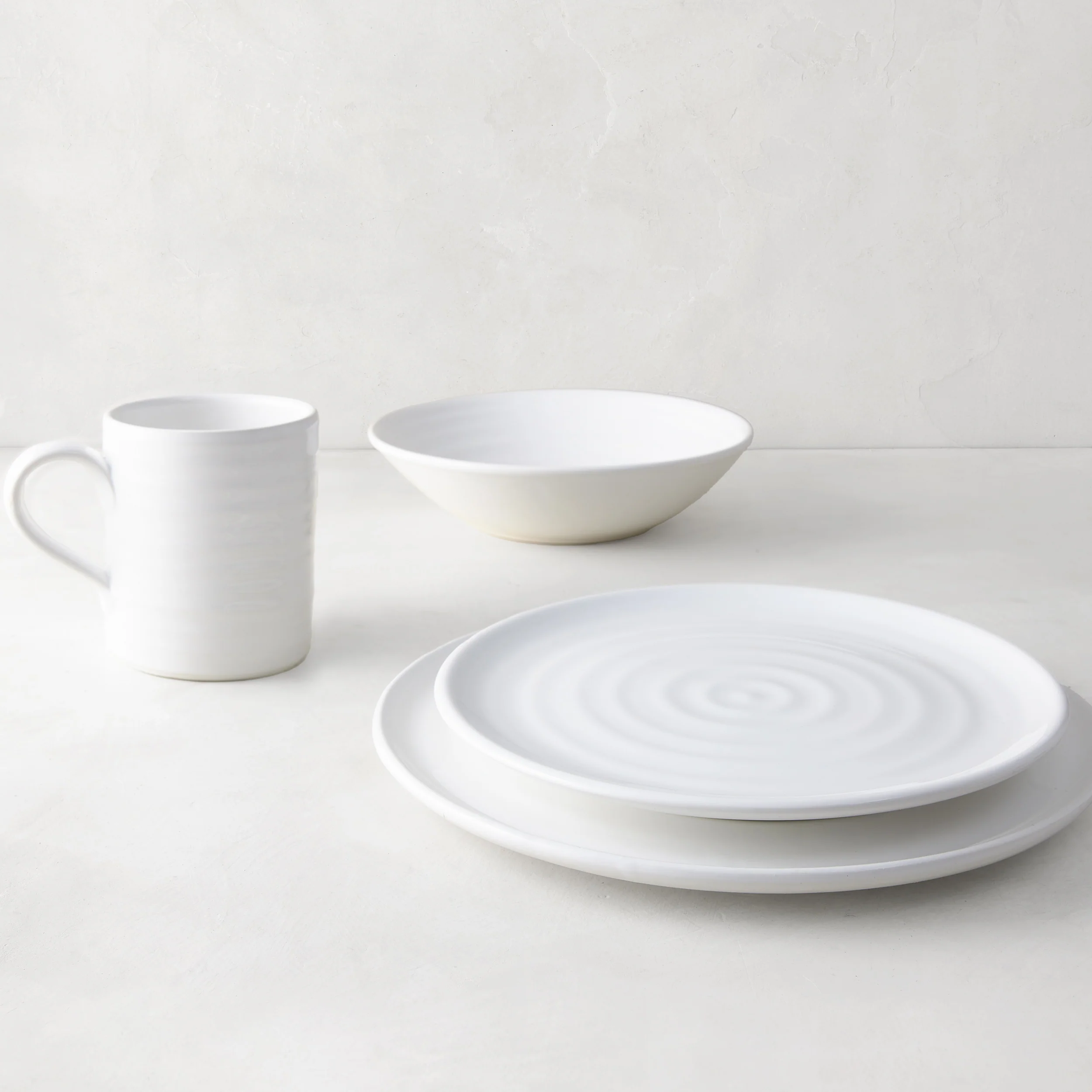 Spiral Ceramic Salad Plate - Image 6