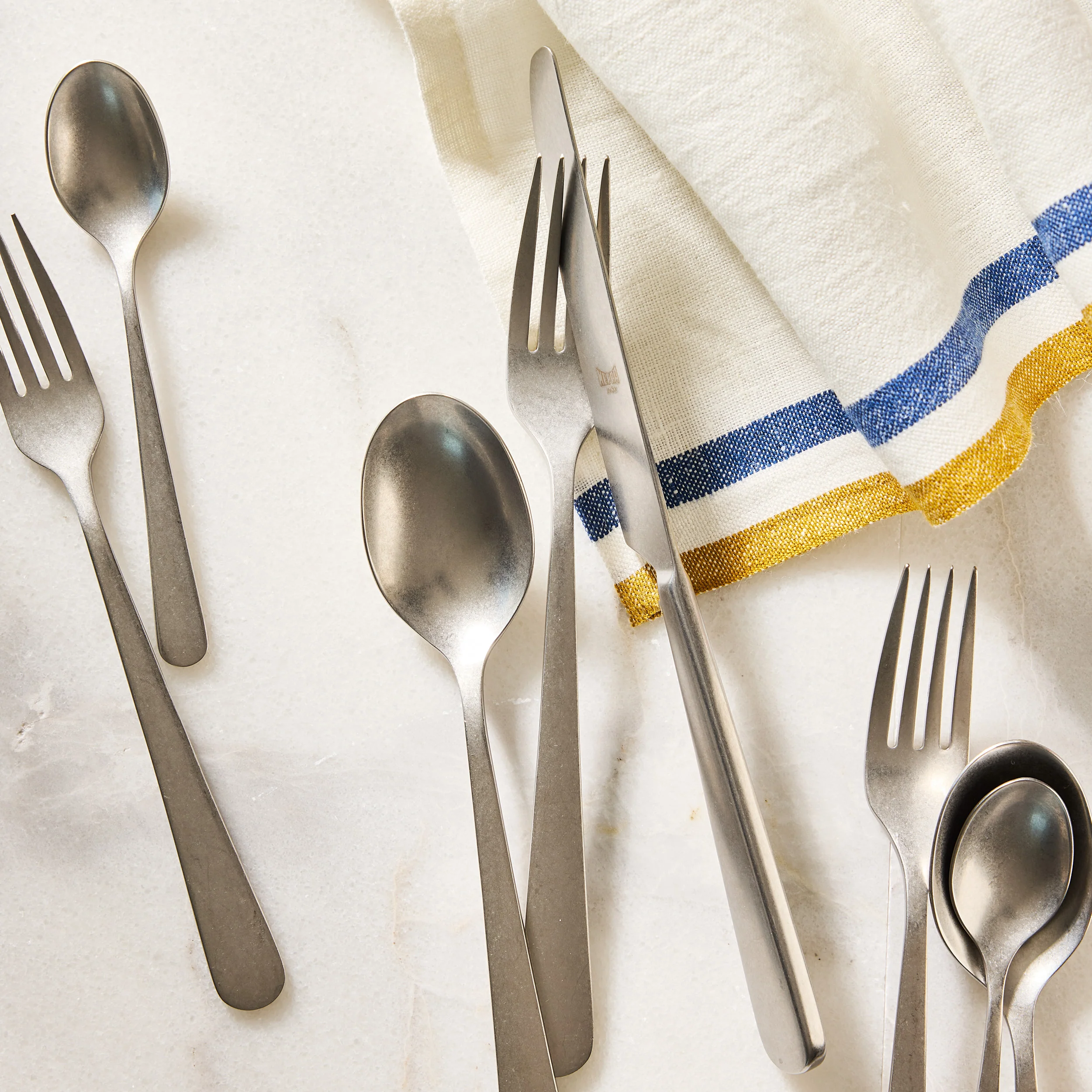 Stoccolma Pewter 5-Piece Flatware Set - Image 2