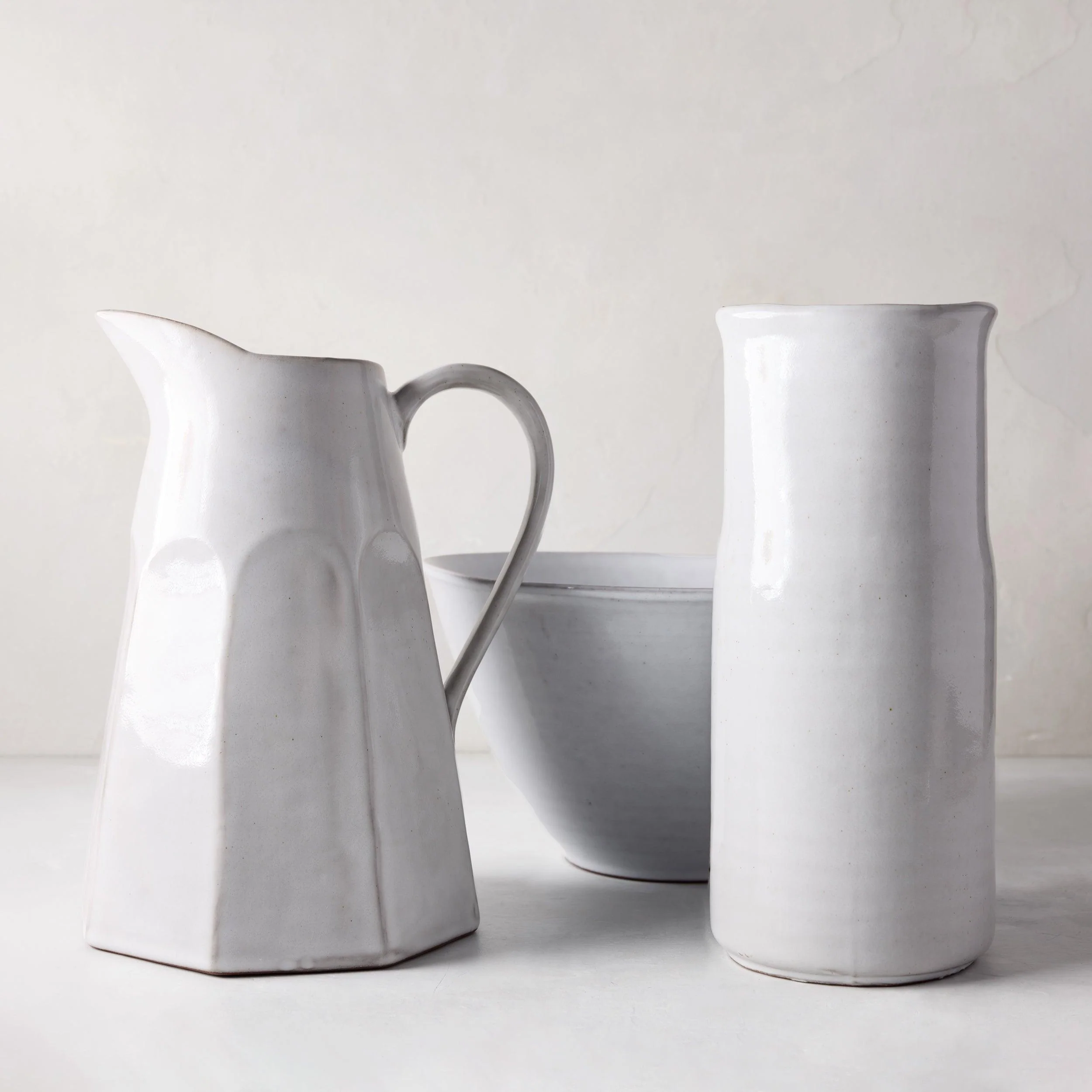 Stone Grey Water Jug / Pitcher - Image 2