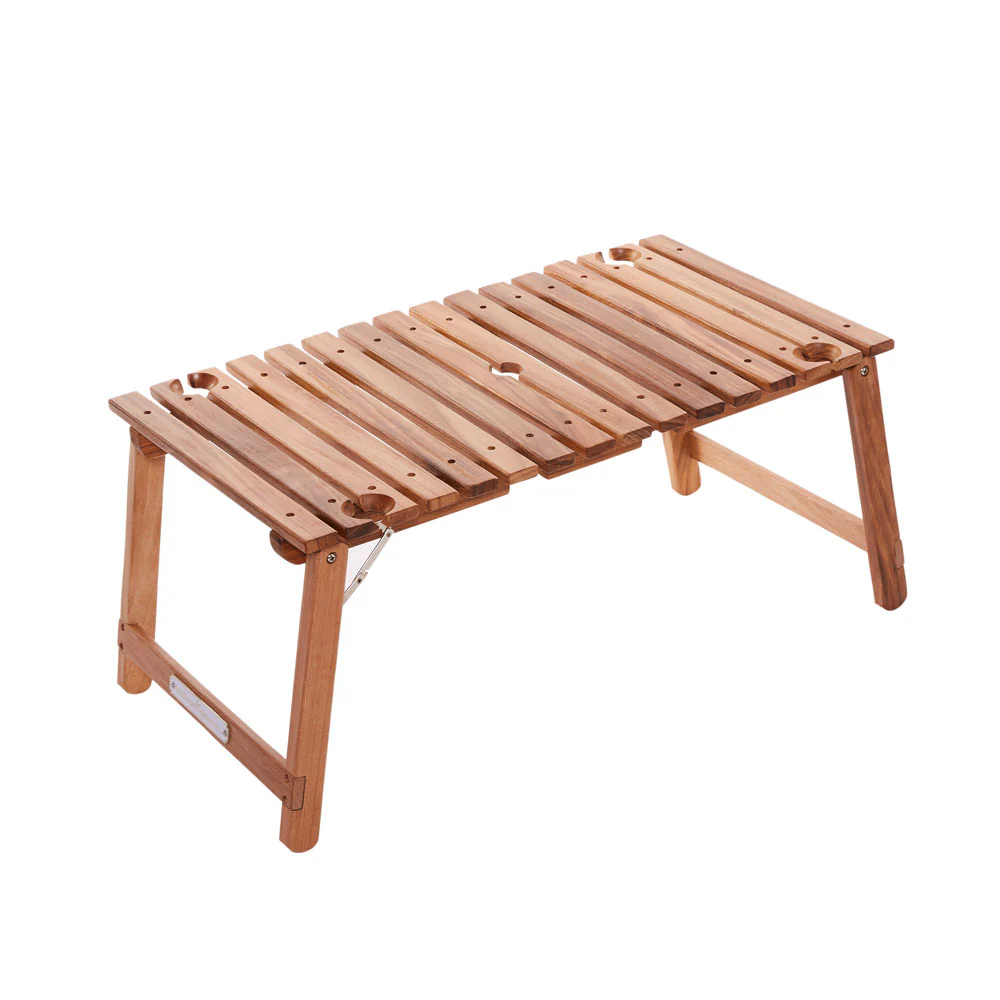Teak Portable Outdoor Picnic Table - Image 3