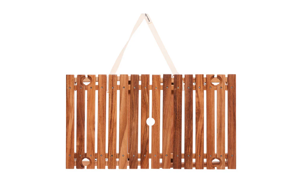 Teak Portable Outdoor Picnic Table - Image 5