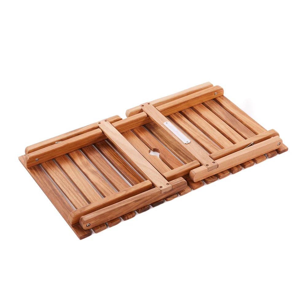 Teak Portable Outdoor Picnic Table - Image 8