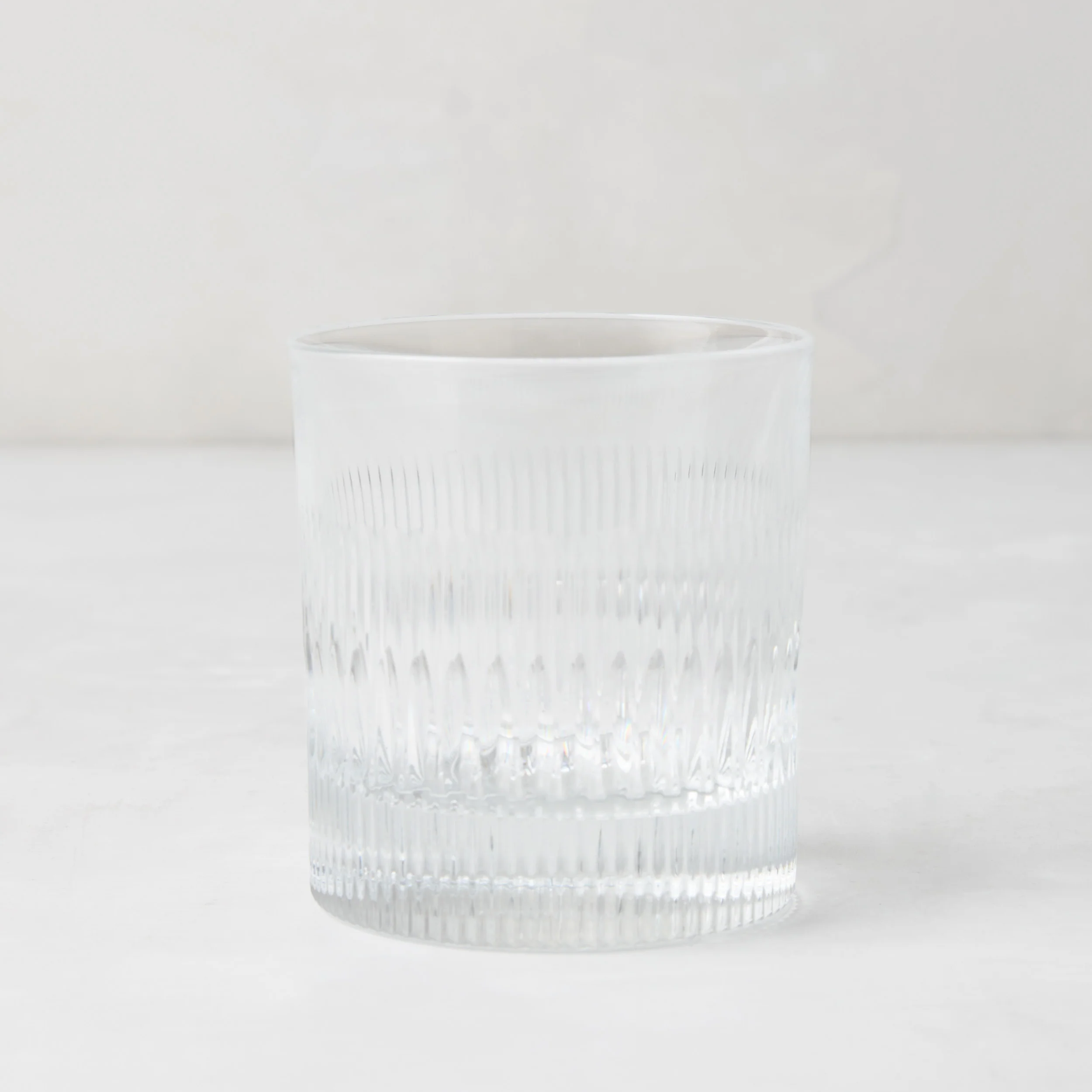 Tratto Ribbed Eco-Crystal Old Fashioned Glass - Image 3