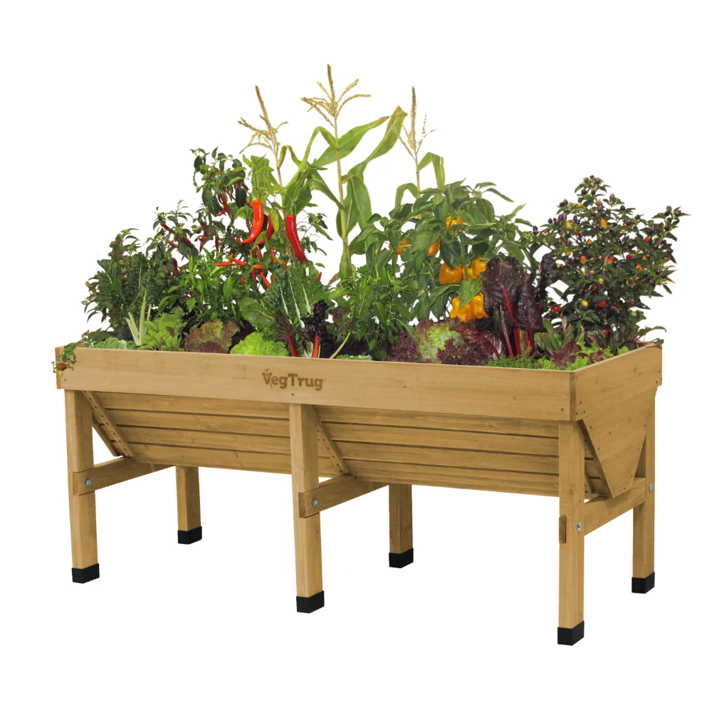 VegTrug Medium Wood Planter - Image 4