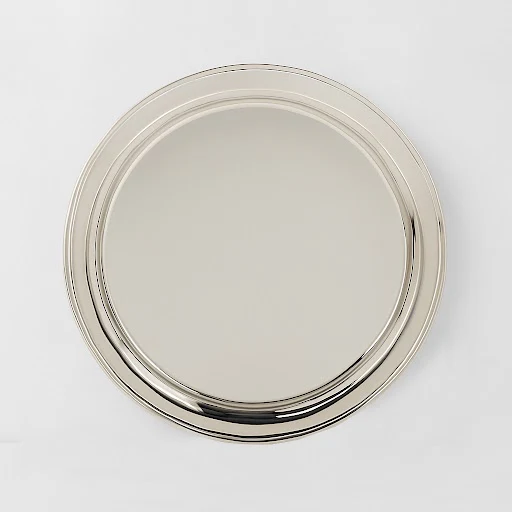 Vintage Silverplate Round Hotel Salver c.1960
