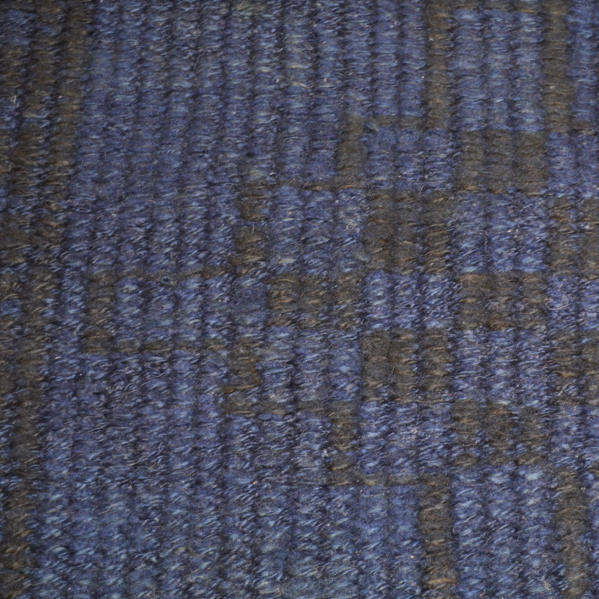 Vintage Navy Blue and Black Turkish Runner Rug, 2'1"x 9' - Image 3