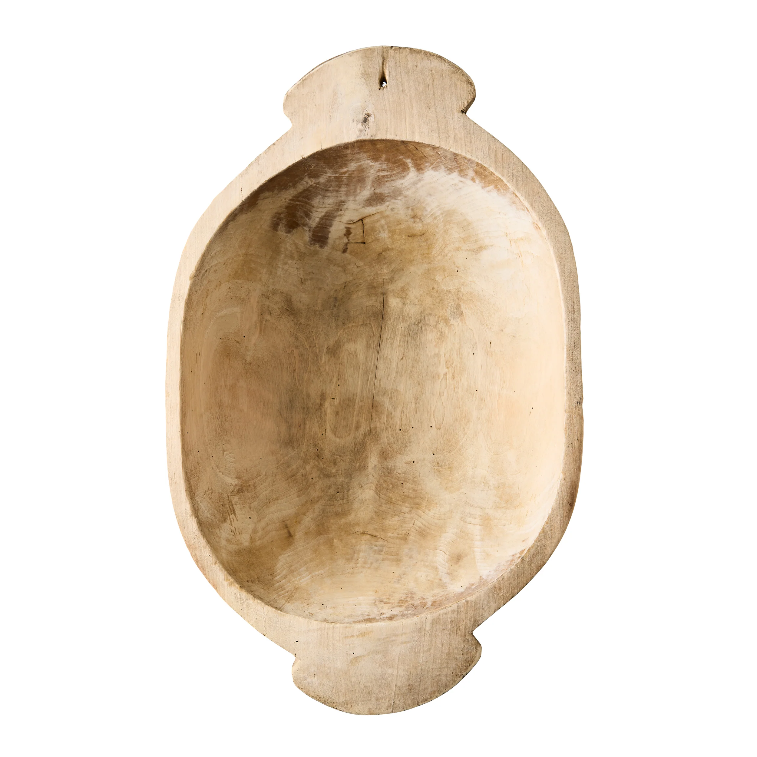 Large Vintage Wood Bowl - Image 5