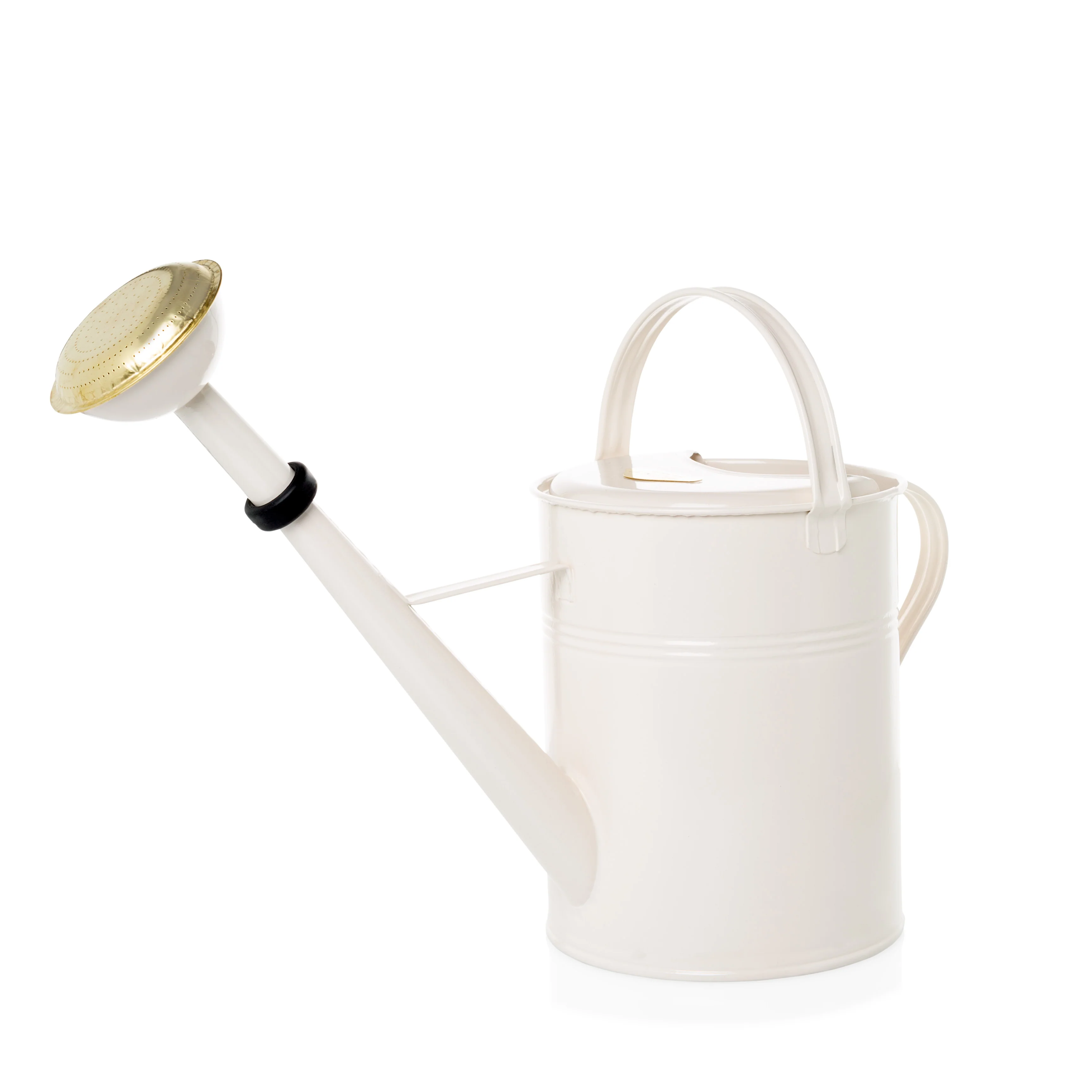 HG Garden White Zinc Watering Can, 9 Liter - Image 2