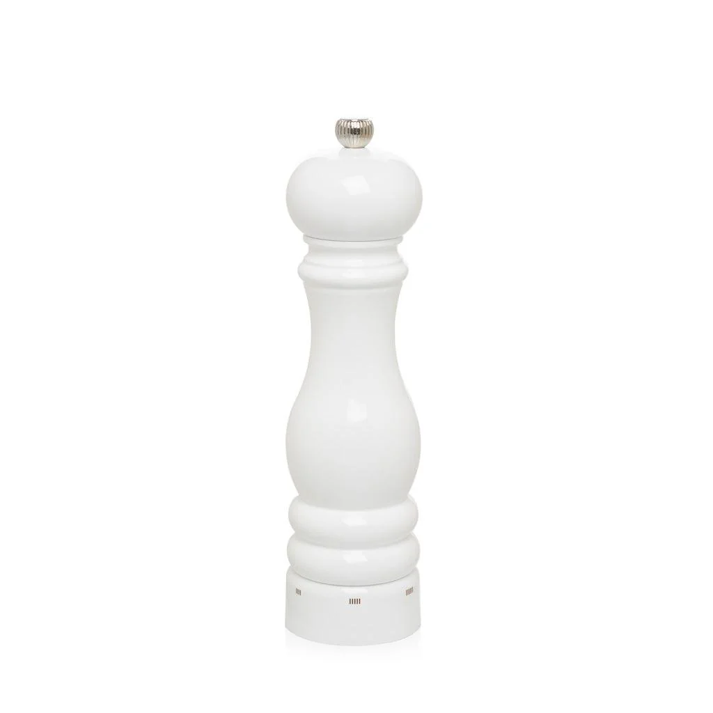 Peugeot Paris White Lacquer 9" Salt Mill - Image 3