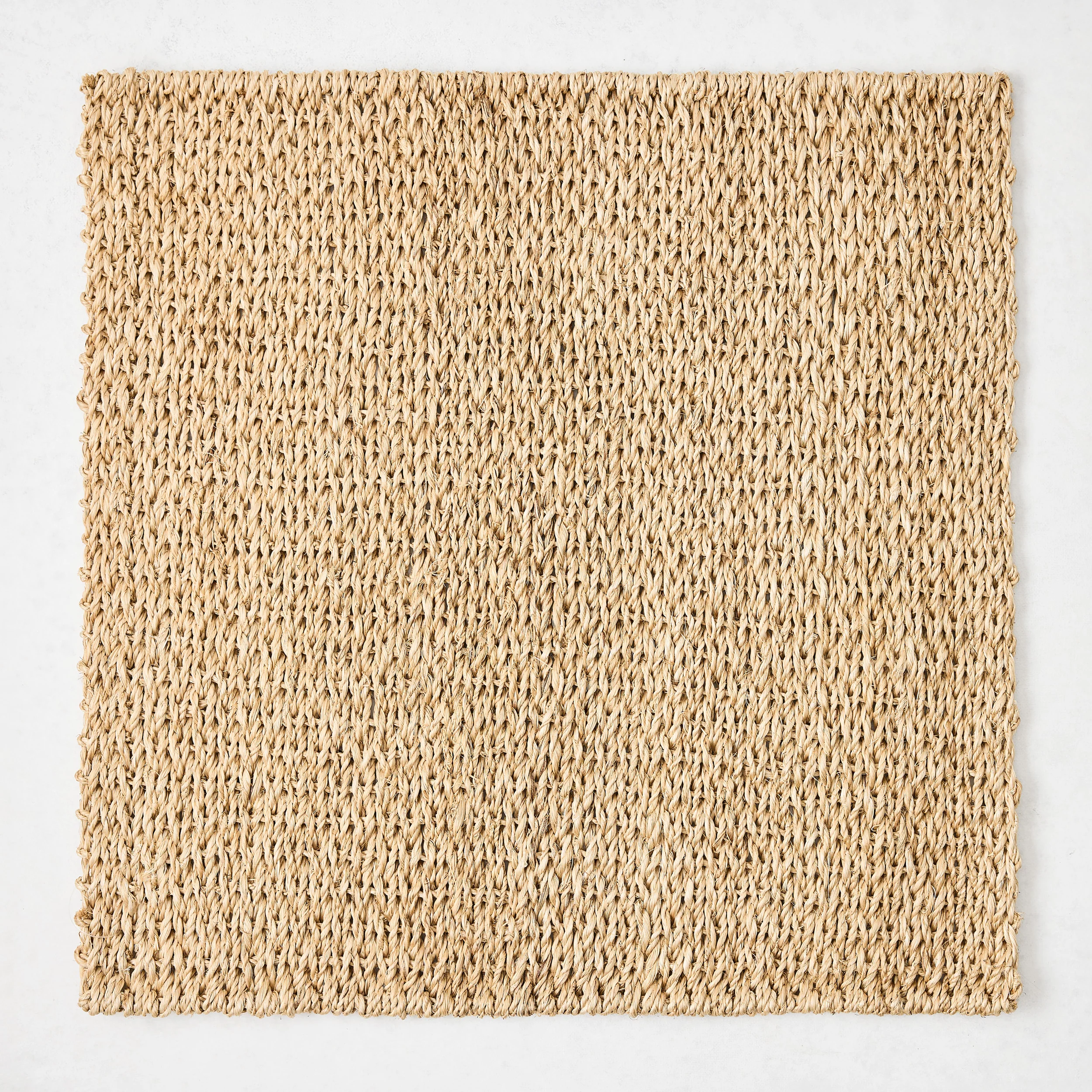 Natural Woven Square Placemat